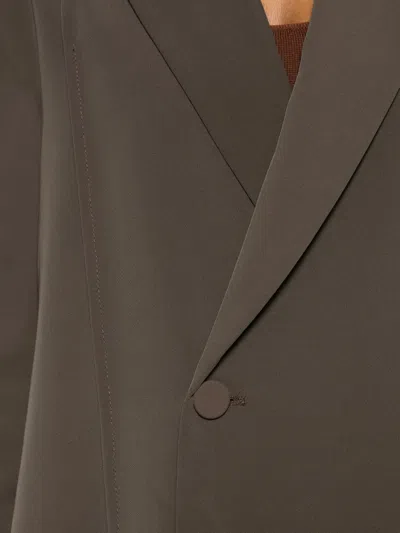 Imperial Single-button Jacket In Green