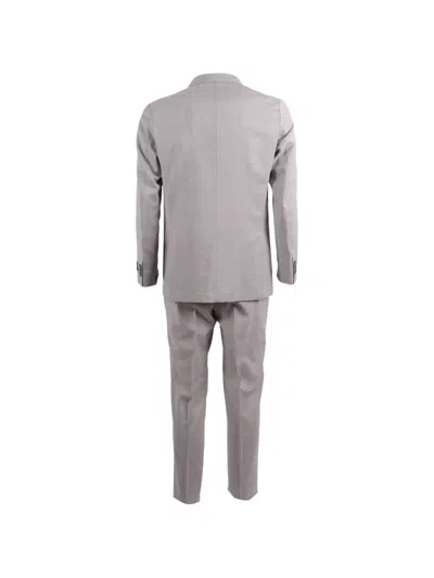 Tombolini Zero Gravity Lambswool Suit In Gray