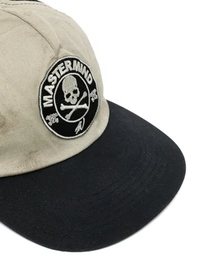Mastermind Japan Logo-patch Mesh-panel Baseball Cap In Multi
