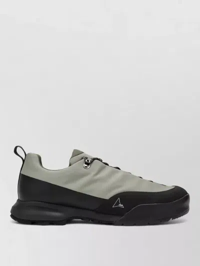 Roa Low Top Sneakers Pull Tab Rubber Sole In Multi