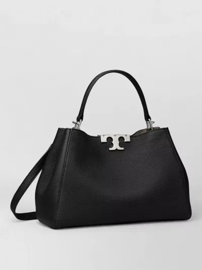 Tory Burch Eleanor Pebbled Leather Satchel Shoulder Bag