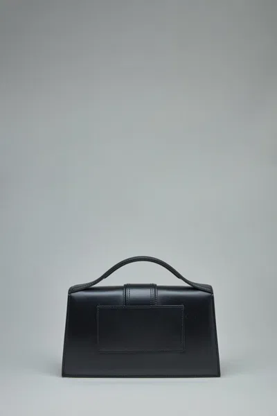 Jacquemus Le Bambino Black Handbag With Removable Shoulder Strap In Leather Woman