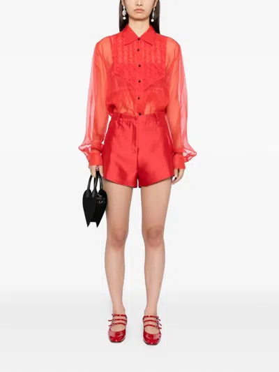 Macgraw Smoking-hemd In Red