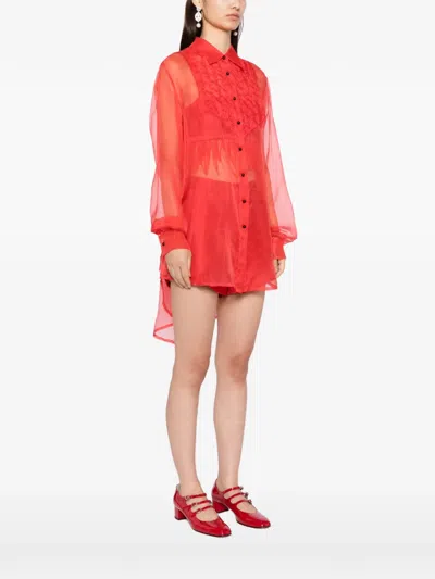 Macgraw Smoking-hemd In Red