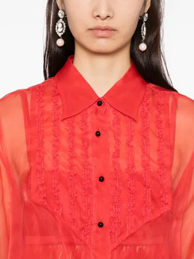 Macgraw Smoking-hemd In Red