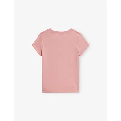 Polo Ralph Lauren Bear-print T-shirt In Pink