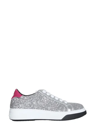 Dsquared2 Dsquared Women Bumper Sneakers In Silver