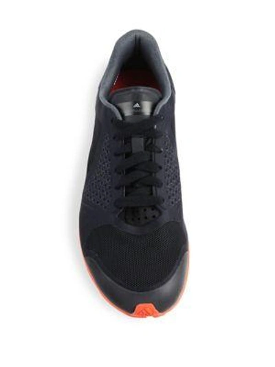 Shop Adidas By Stella Mccartney Adizero Takumi Sneakers In Black-coral
