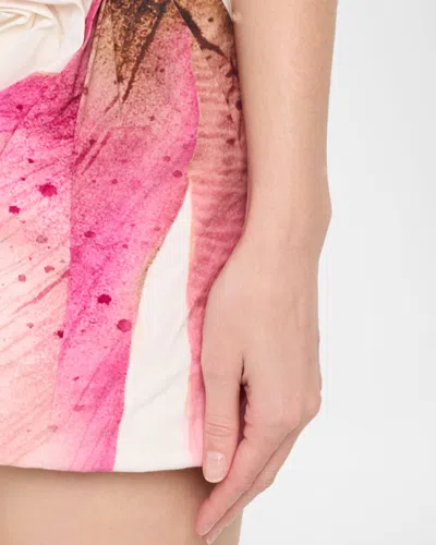 Significant Other Quentin Textured Mini Dress In Pink
