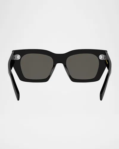 Celine Cl4004in Cat-eye-frame Sunglasses In Black