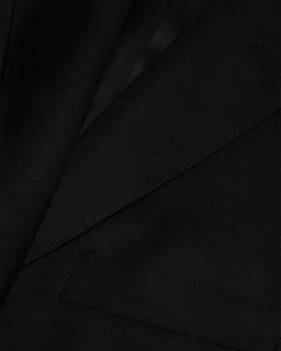Canali Wool Single-breasted Suit In Black