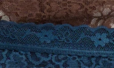 Nordstrom Rack Assorted 5-pack Lace Thongs In Multi