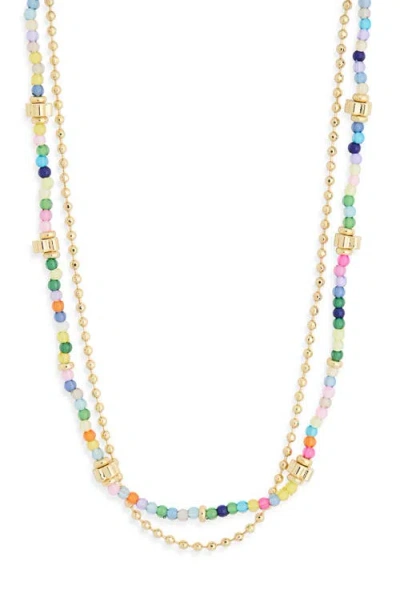 Leith Layered Necklace In Multi