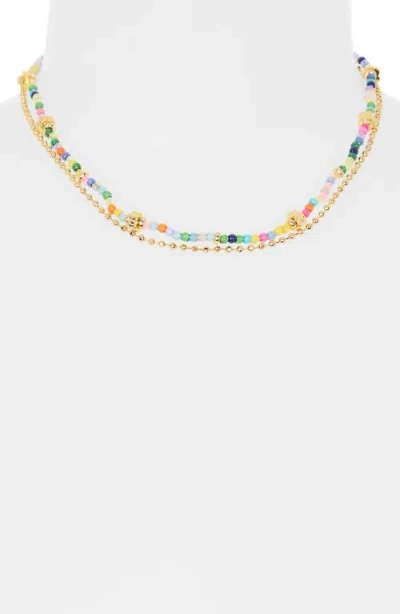 Leith Layered Necklace In Multi