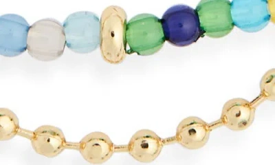 Leith Layered Necklace In Multi