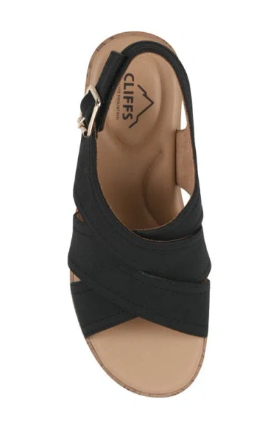 Cliffs By White Mountain Finlee Block Heel Sandal In Multi