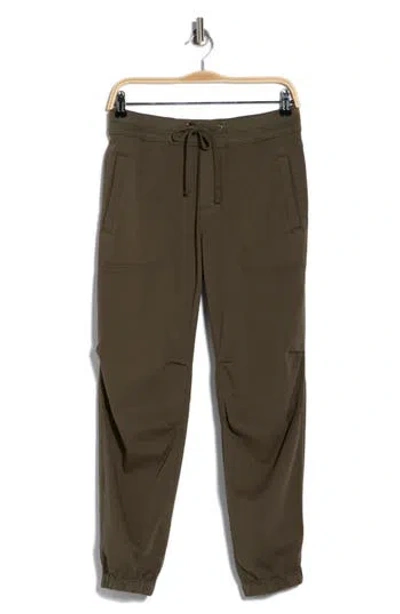 James Perse Soft Drape Utility Pants In Brown