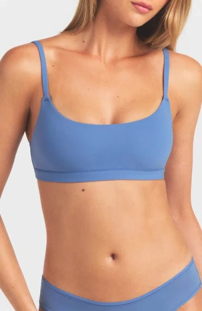 Skims Fits Everybody Scoop Neck Bralette In Artic