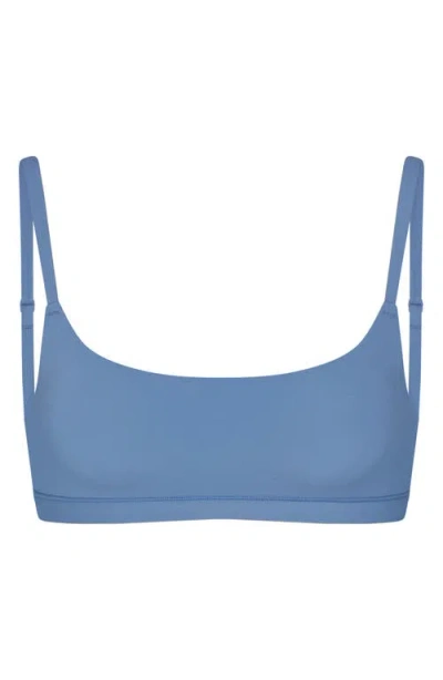 Skims Fits Everybody Scoop Neck Bralette In Artic