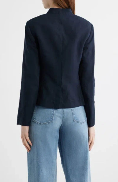 Rag & Bone Mercer Linen Blazer In Nude
