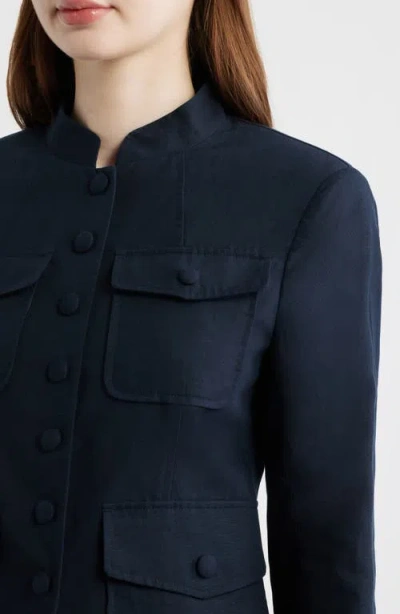 Rag & Bone Mercer Linen Blazer In Nude