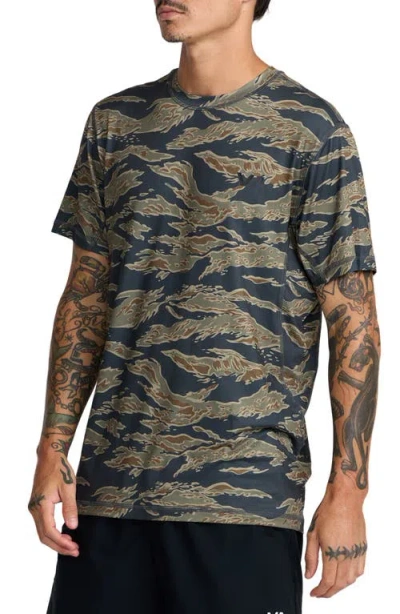 Rvca Sport Vent Graphic T-shirt In Multi