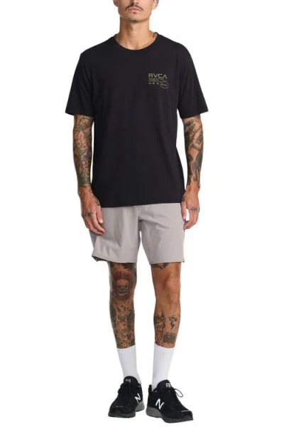 Rvca Hex Over Performance Graphic T-shirt In Multi