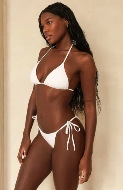 Dippin Daisys Bondi Cheeky Bikini Bottom In White