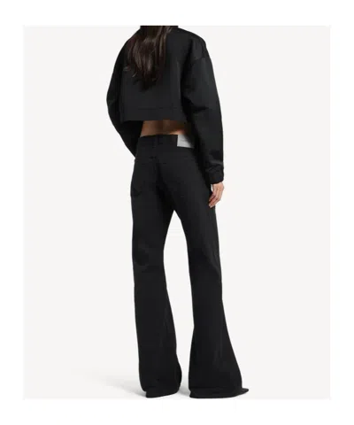 Balenciaga Cropped Technical Faille Track Jacket In Black