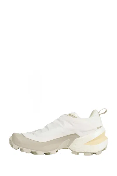 Mm6 Maison Margiela White Polyamide Athletic Sneakers In Multi