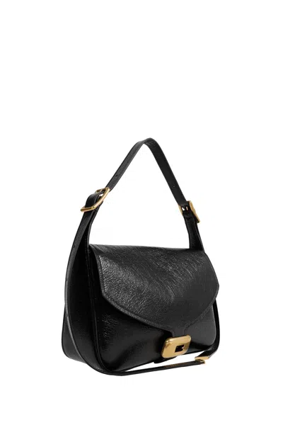 Balenciaga Womens Clicca Medium Shoulder Bag Adjustable In Black