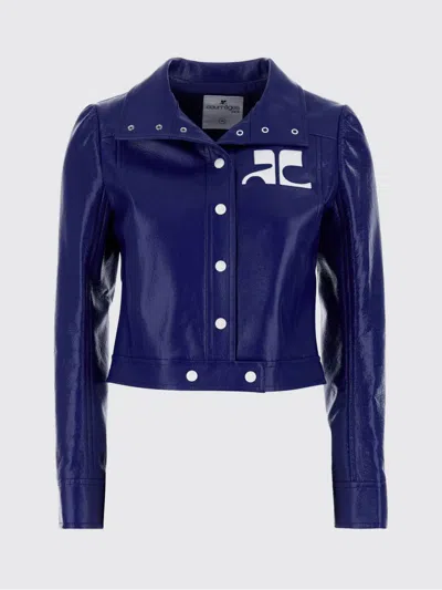 COURRÈGES 外套 女士 颜色 蓝色