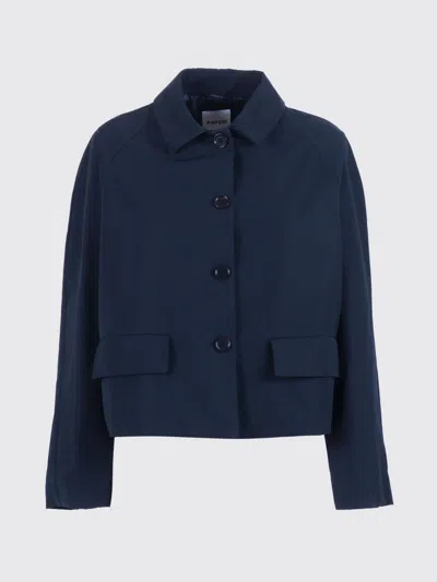 Aspesi Raglan-sleeve Flap-pocket Jacket In Blue