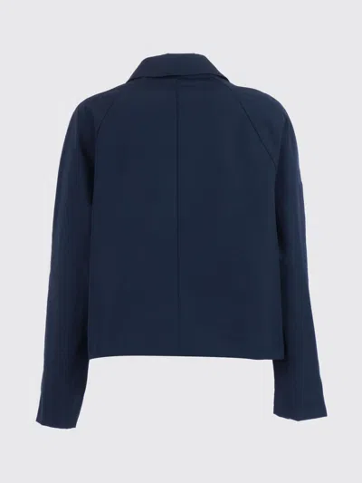 Aspesi Raglan-sleeve Flap-pocket Jacket In Blue