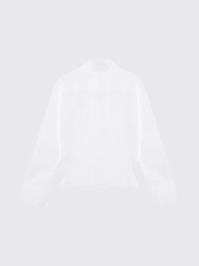 Attico Solid Buttoned Shirt In White