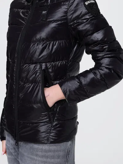 Blauer Nylon Down Jacket In Black