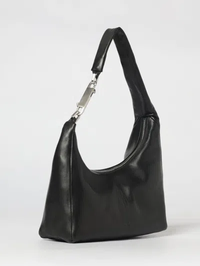 Rick Owens Gemini Shoulder Bag Adjustable Strap Hardware In Black