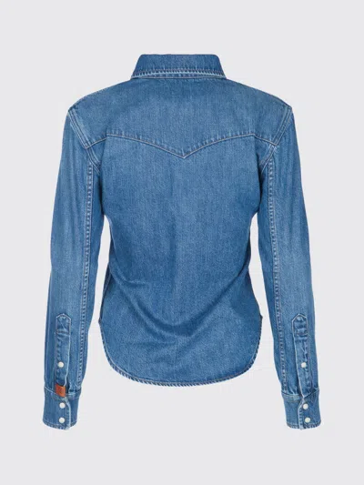 Jacob Cohen Camicia Denim In Blue