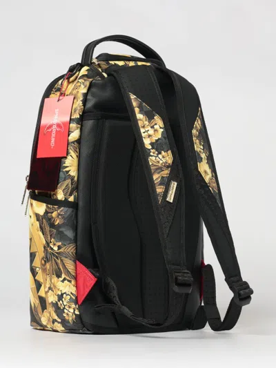 Sprayground Floral-print Checkered Backpack In Multi