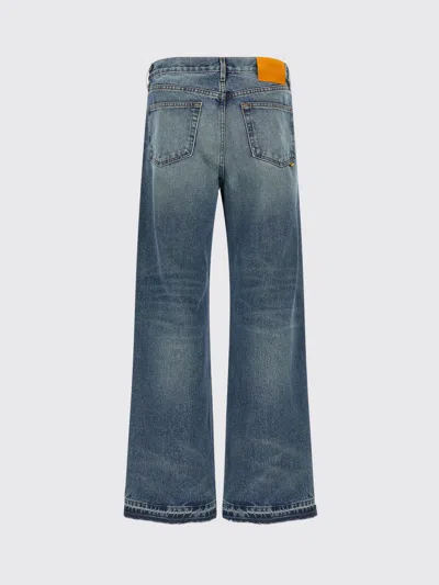 Gallery Dept. Medium Blue Washed-effect Jeans In Blue