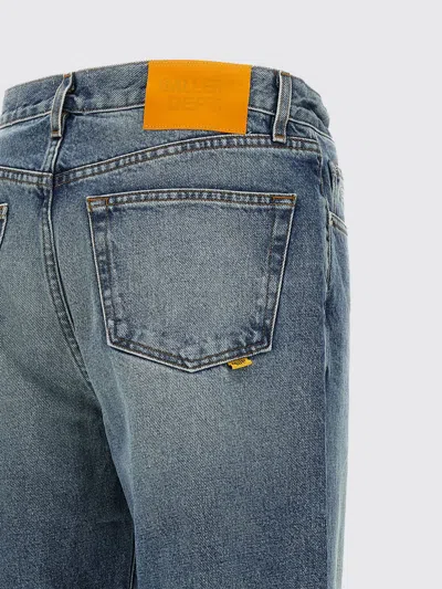 Gallery Dept. Medium Blue Washed-effect Jeans In Blue
