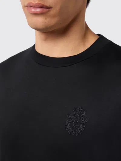 Billionaire Basic Cotton T-shirt In Black