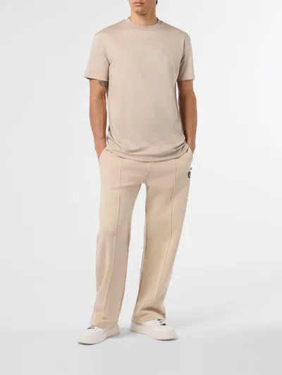 Billionaire Basic Cotton T-shirt In Brown