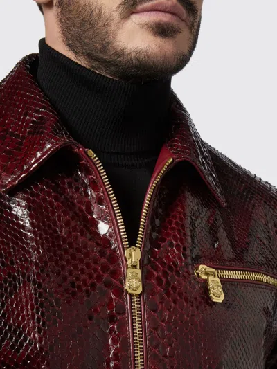 Billionaire Jacket Men In Red