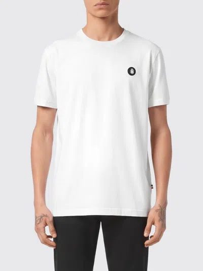 Billionaire Round Neck T-shirt Basic Men In White
