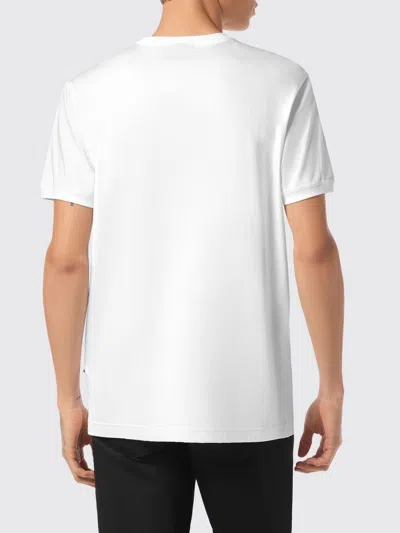 Billionaire Round Neck T-shirt Basic Men In White