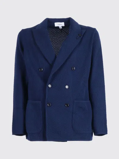 Lardini Jacket Men In Blue