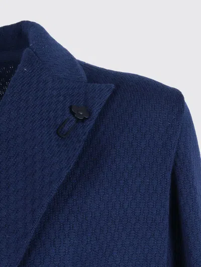 Lardini Jacket Men In Blue