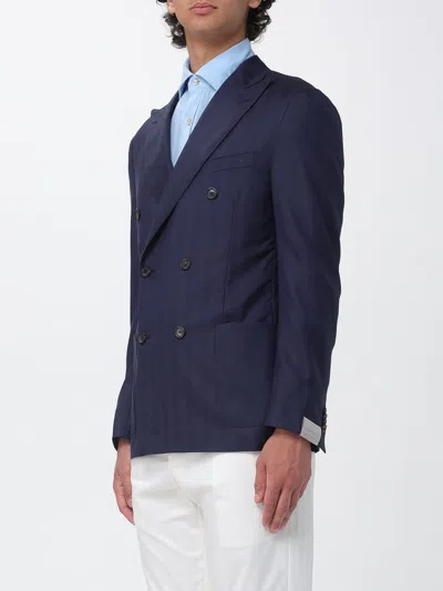 Corneliani Jacket Men In Animal Print