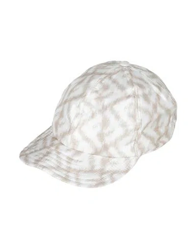 Fendi Ff Logo-print Silk Baseball Cap In Multi